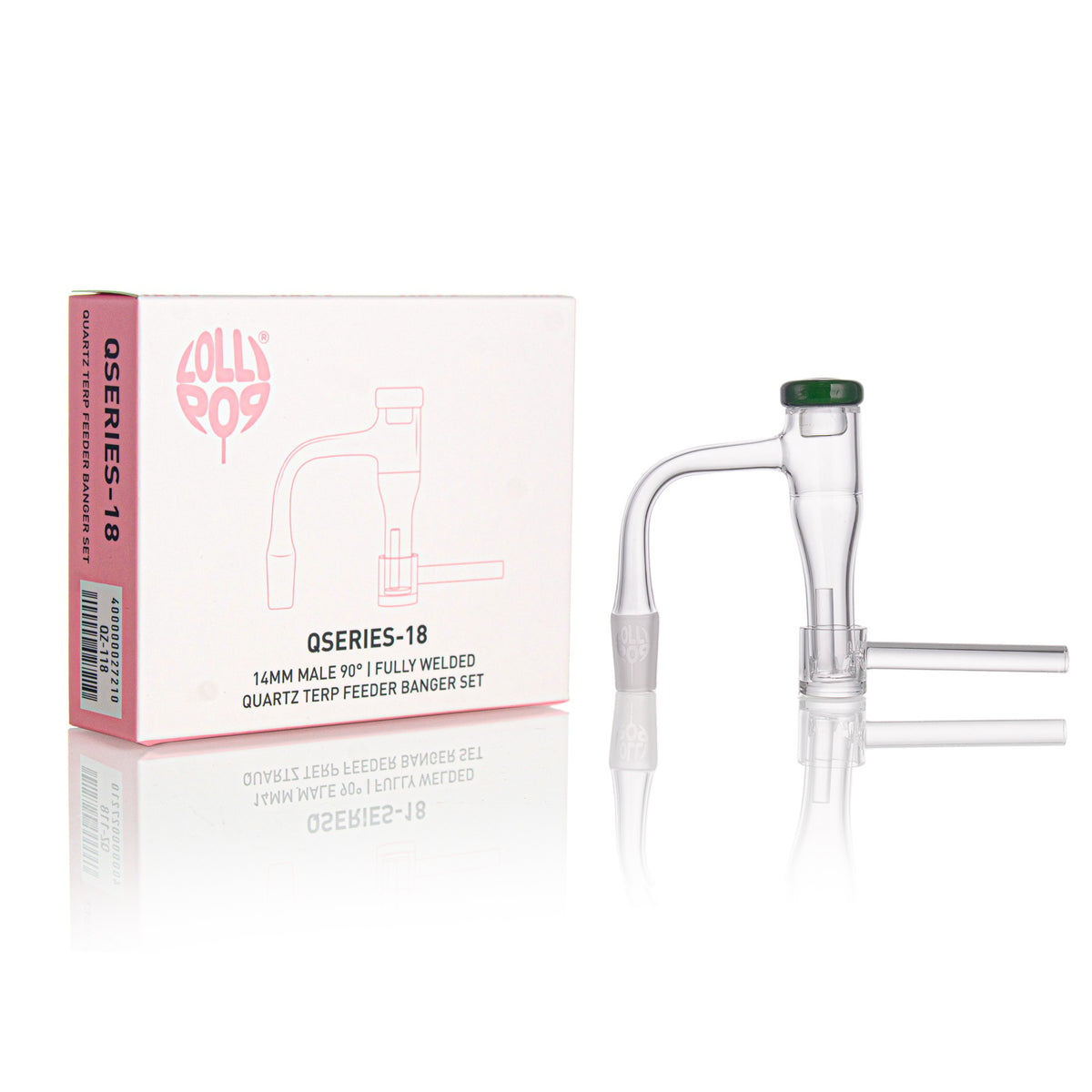 Quartz Terp Slurper Set With Cup | Fully Welded- Qseries 18