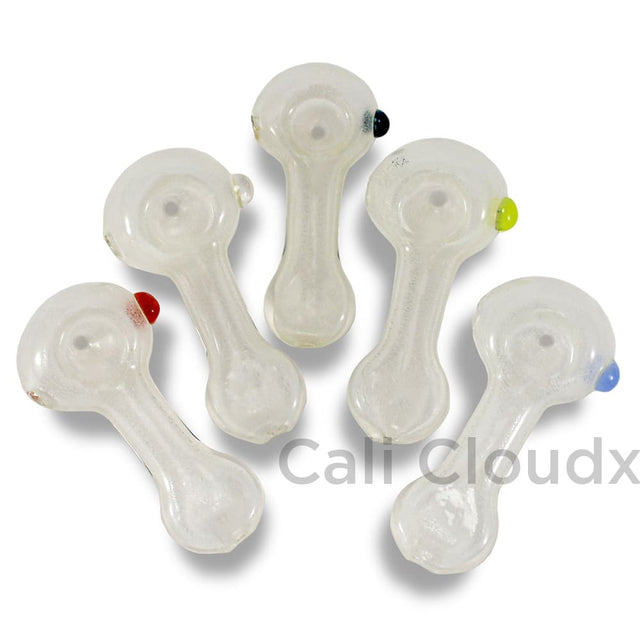3.5 Single Dotted Glow In The Dark Hand Pipe Handpipe