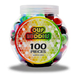 3 Ml Round Jar Assorted Color - 100 Count