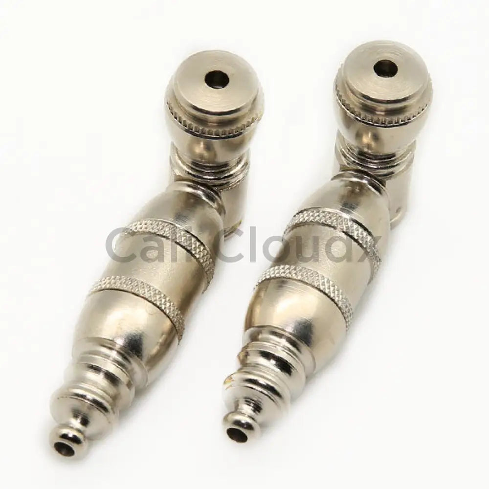 4 2 Chambers Style Metal Pipe W/ Cap (6Pcs / $3 Ea.)
