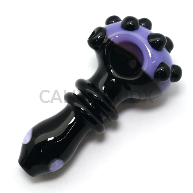 4.5 Colored Dotted Head And Black Body Hand Pipe
