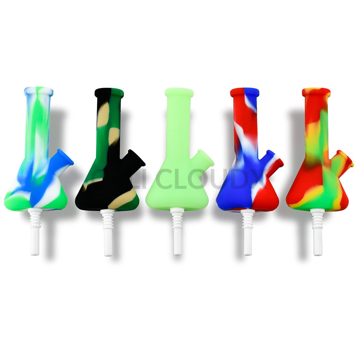 4.5 Mini Beaker Honey Straw- Pack Of 6