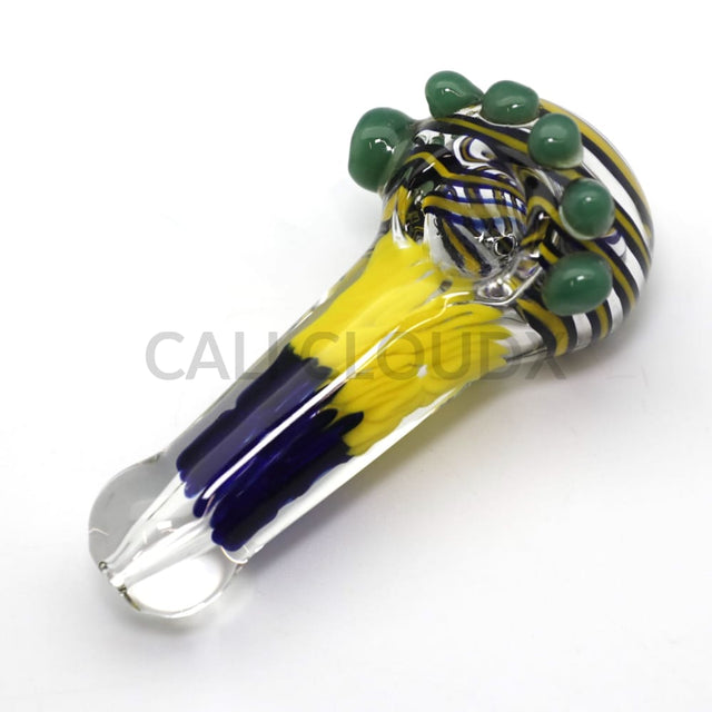 4.5 Premium Dotted Head & Colored Rope Body Hand Pipe