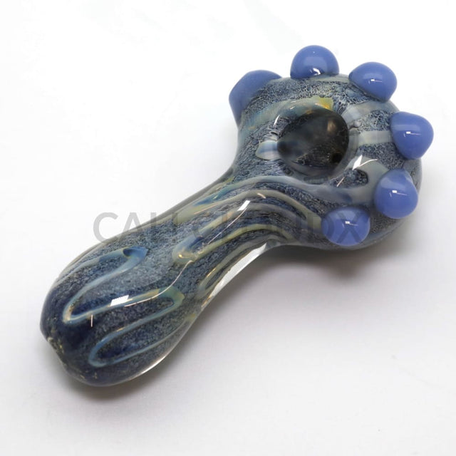 4.5 Premium Dotted Head Rounded Body Hand Pipe