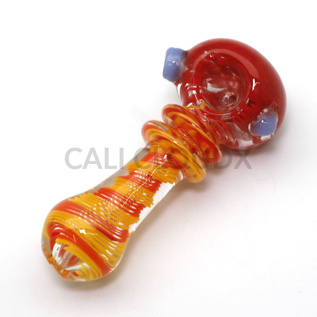 4.5 Premium Rings And Spiral Body Hand Pipe
