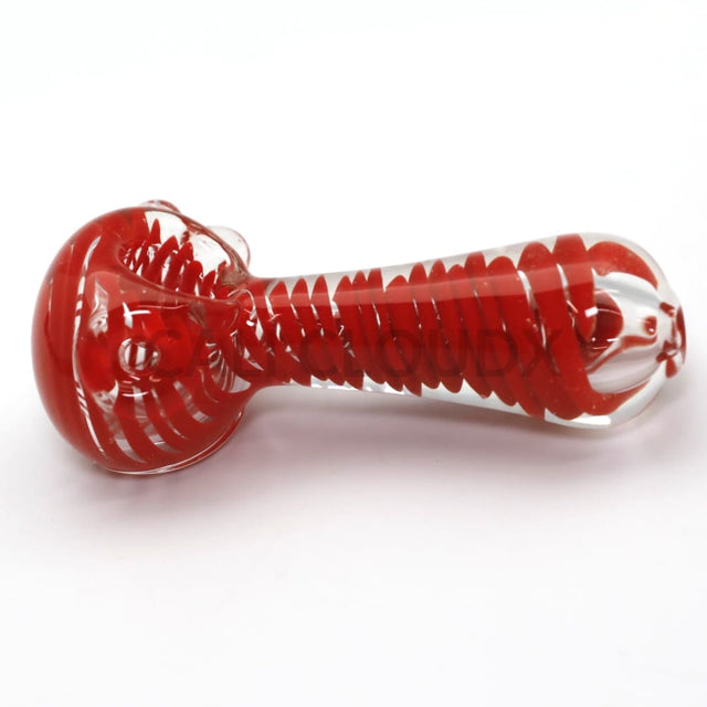 4.5 Premium Spiral Colored Pattern Top Hand Pipe