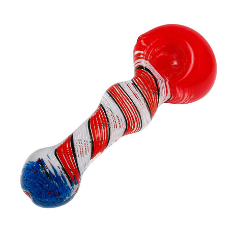 4" Spiral Sphere Body Hand Pipe