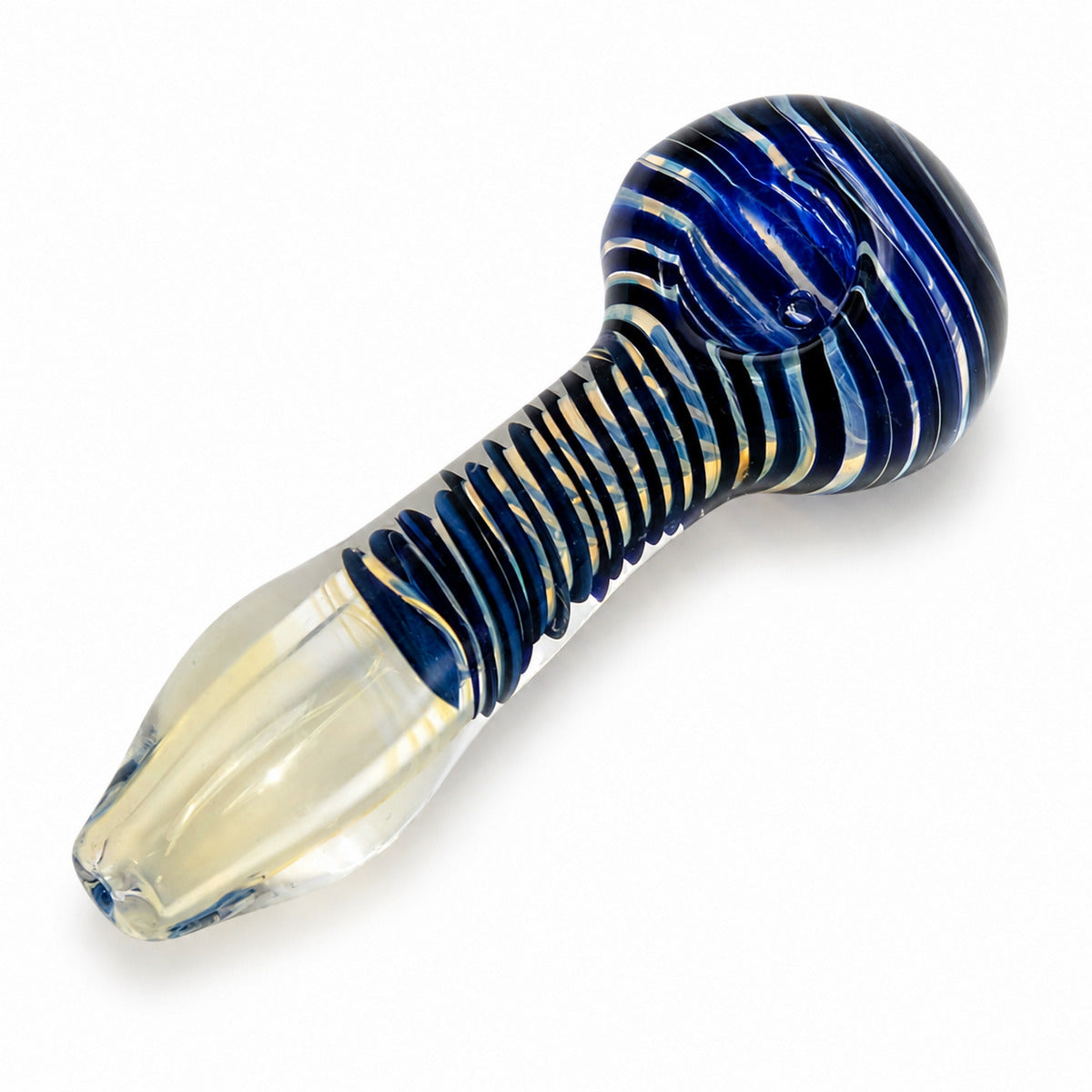 4" Spiral Fumed Design Hand Pipe