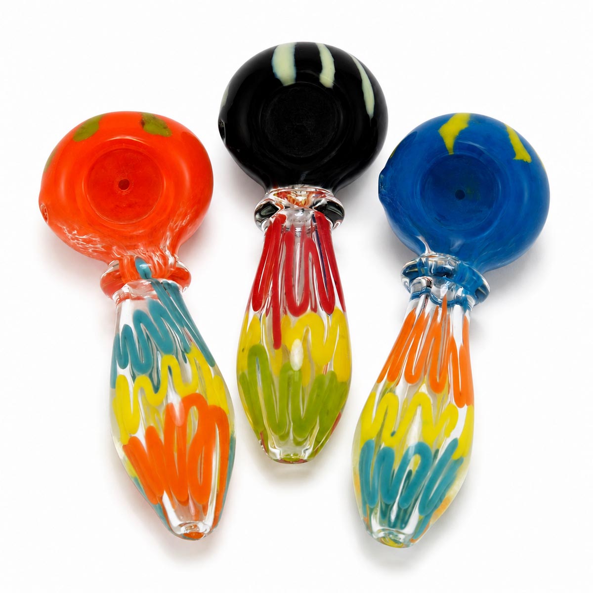 4" Three Layer Color Hand Pipe