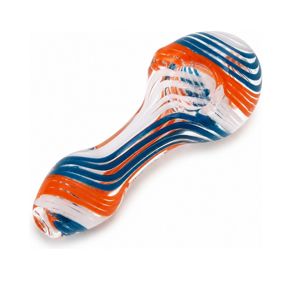 4" Swirl Colored Hand Pipe