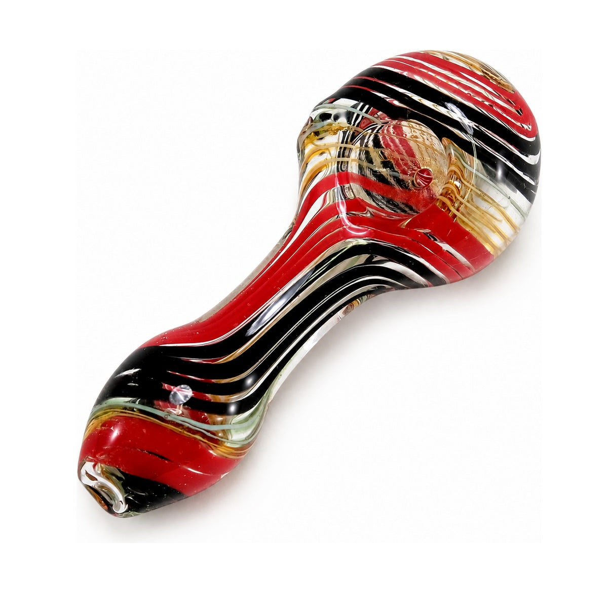 4" Swirl Colored Hand Pipe