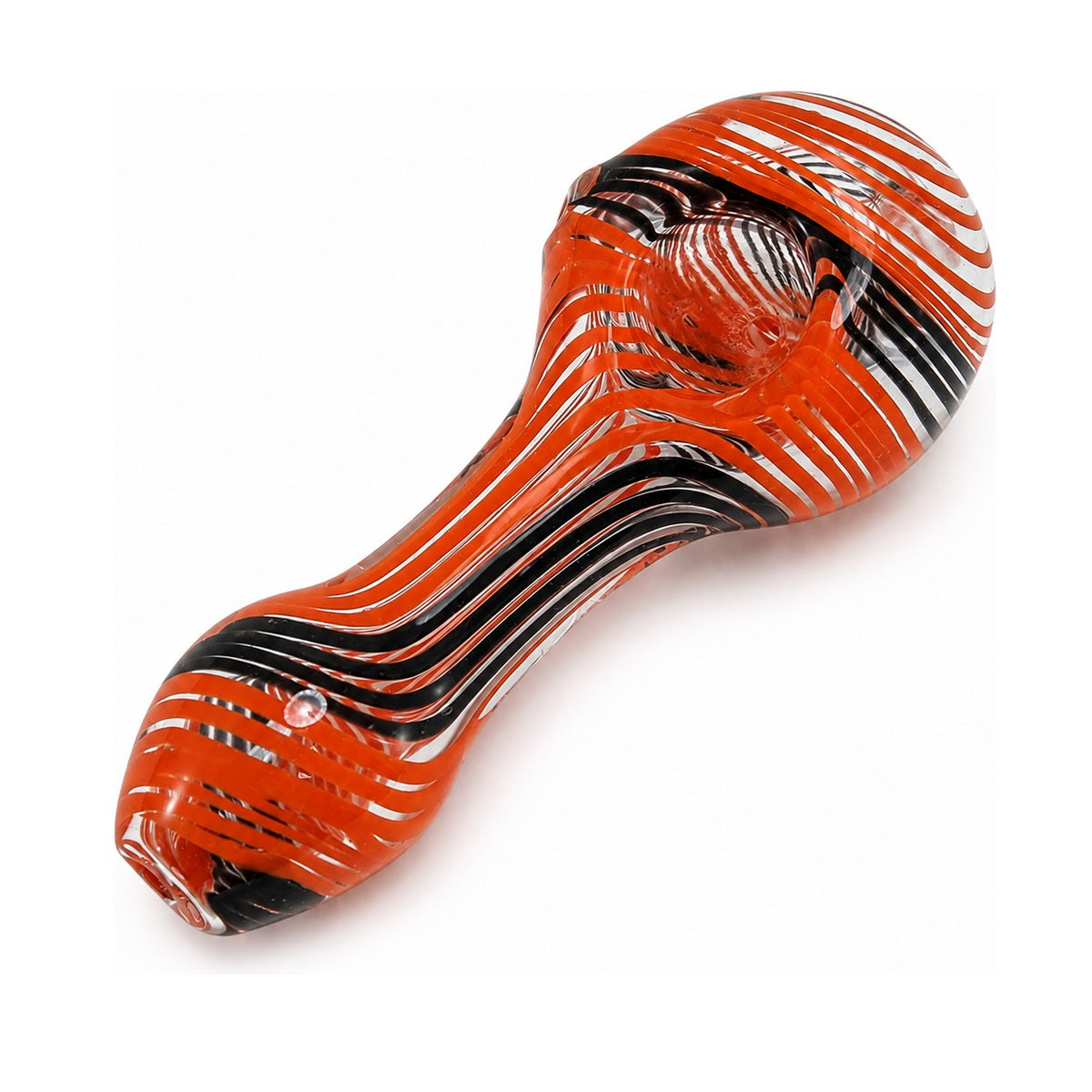 4" Swirl Colored Hand Pipe