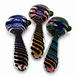 4" Gold Fumed Dark Color Hand Pipe