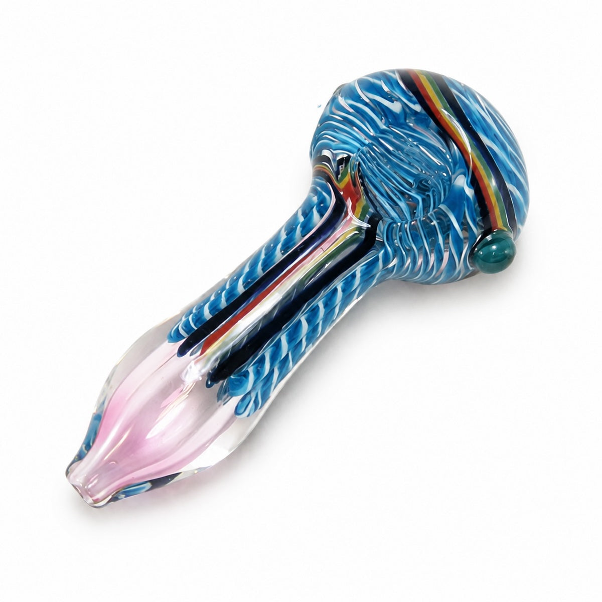 4" Fumed Rope Design Hand Pipe