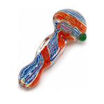 4" Cube Body Assorted Rope Design Hand Pipe