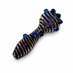 4" Gold Fumed Colored Multi-Nubs Hand Pipe