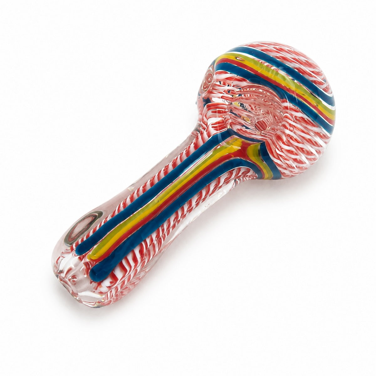 4" Rope Design Spoon Hand Pipe