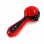 4" Bright Colored Frit Spoon Hand Pipe
