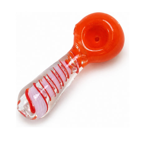 4" Spiral Design Colorful Hand Pipe