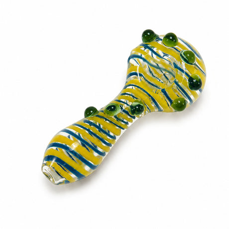 4" Colorful Stripes with Multi-Nubs Hand Pipe