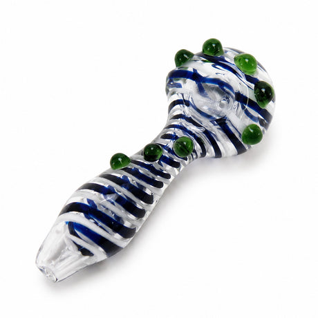 4" Colorful Stripes with Multi-Nubs Hand Pipe