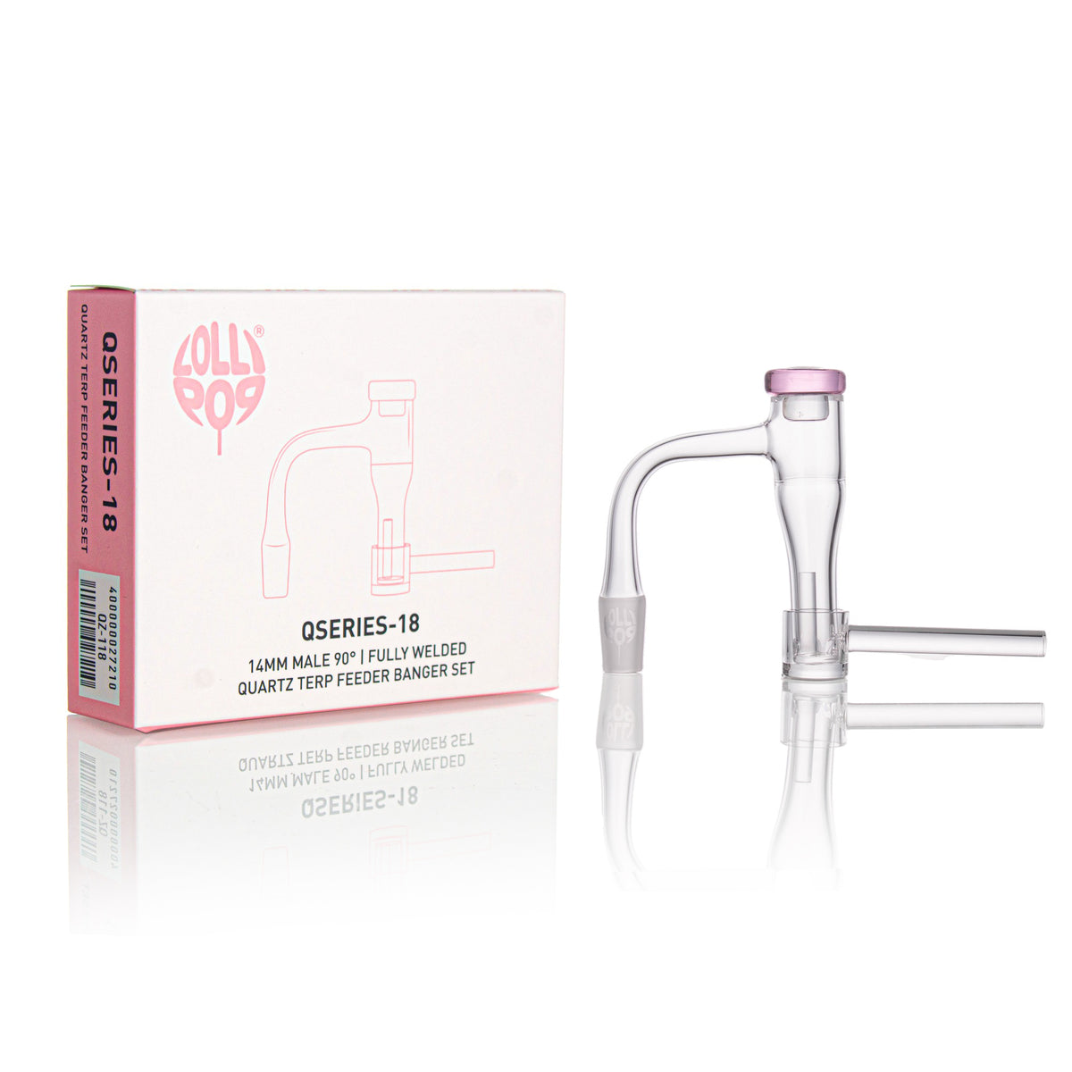 Quartz Terp Slurper Set With Cup | Fully Welded- Qseries 18
