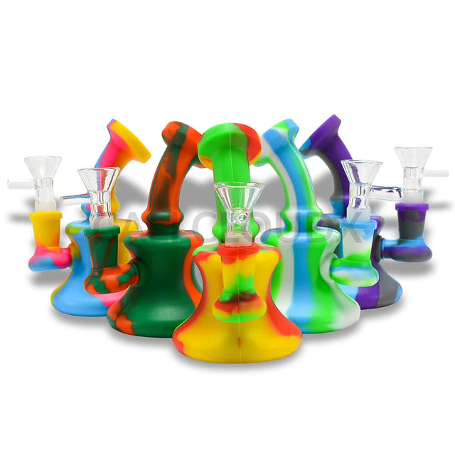 5 Mini Silicone Water Pipe