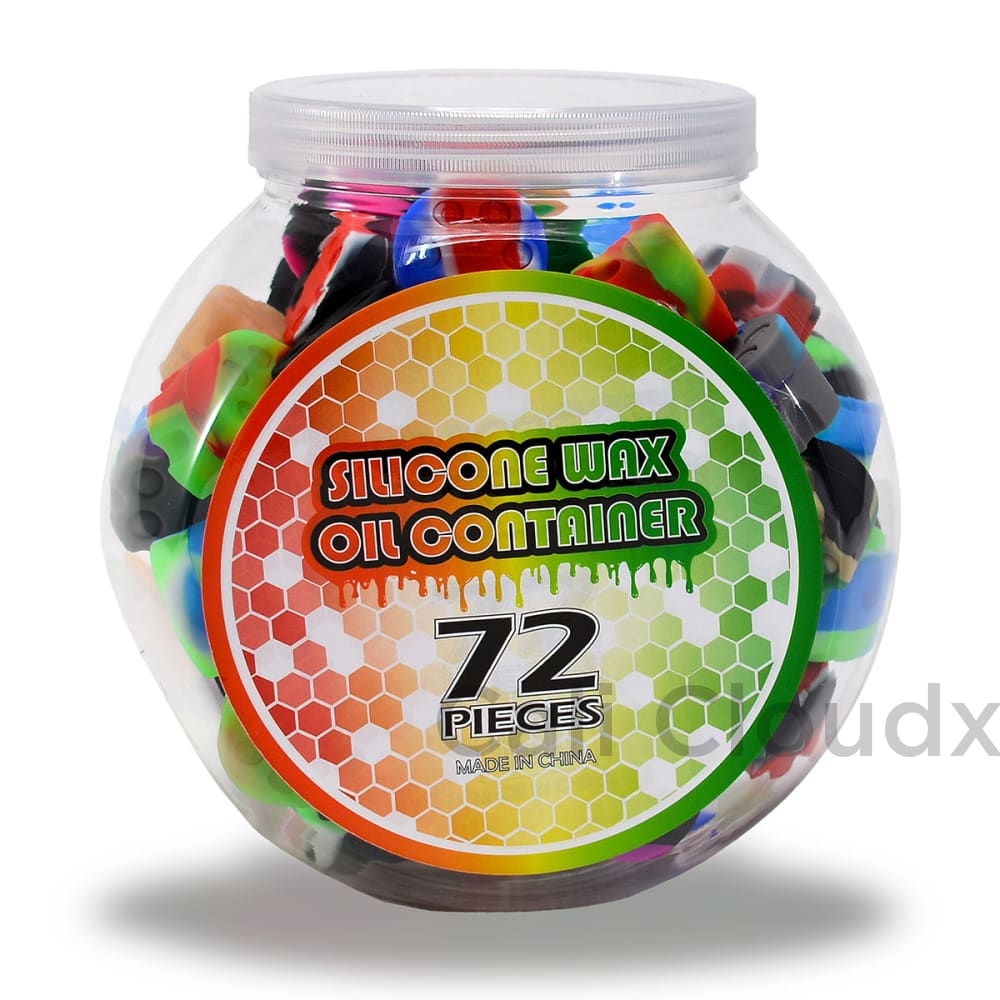 5 Ml Silicone Bullet Carving Container- 72 Count