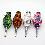 Printed Silicone Grenade Nectar Collector - Cali Cloudx Inc
