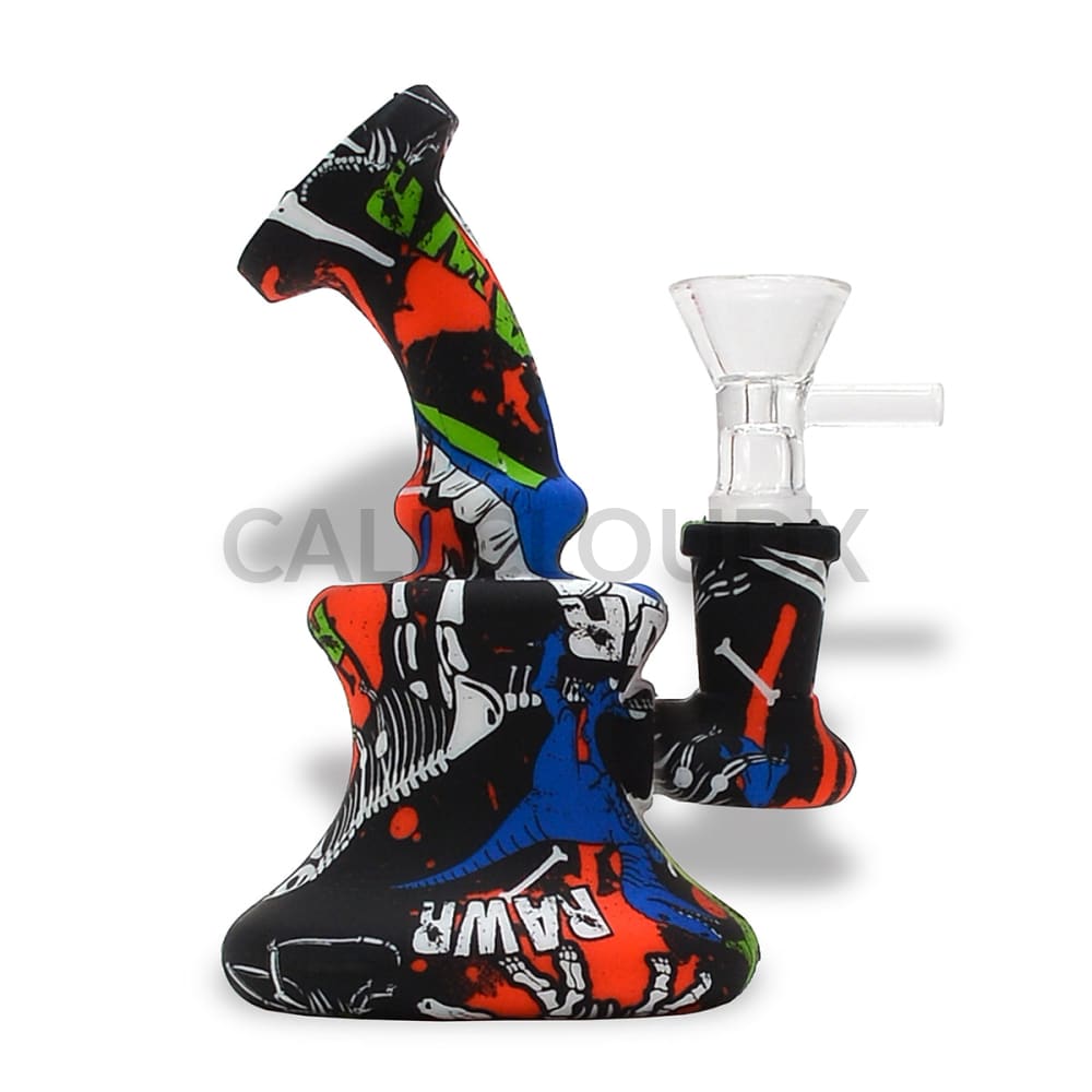 5 Silicone Printed Waterpipe Waterpipe