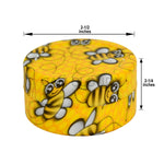 50 ml Round Printed Silicone Container - 22 Count / 2.75 each)