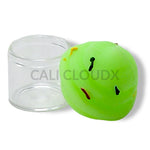5Ml Glass Container W Silicone Ice Cream Lid- 72 Count