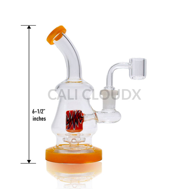 6.5’ Color Tube & Pattern Printed Mini Beaker
