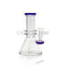 6.5’’ Mini Beaker Water Pipe with Color Accents Assorted Colors