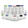 6.5’’ Mini Beaker Water Pipe with Color Accents Assorted Colors