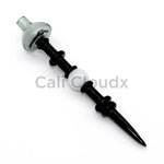 6" American Color Mushroom Design Dabber - Cali Cloudx Inc