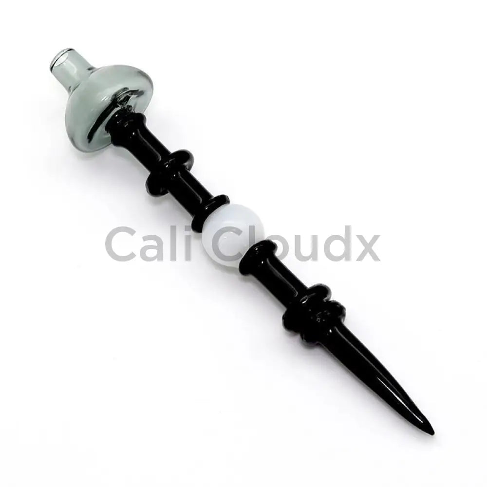 6" American Color Mushroom Design Dabber - Cali Cloudx Inc