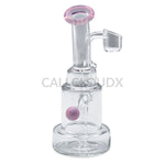 6 Clear Marble Water Pipe W Banger