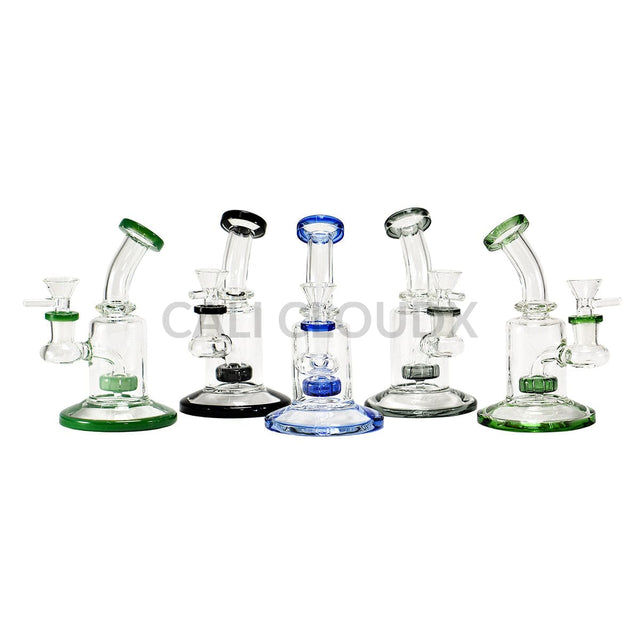 6 Color Ring Water Pipe By Cali Cloudx