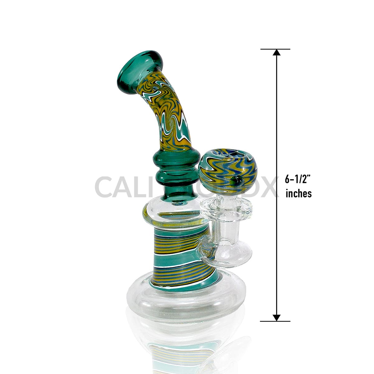 6’ Color Spiral Water-Pipe | Mini Ring