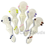 6 Curvy Glow In The Dark Hand Pipe Handpipe