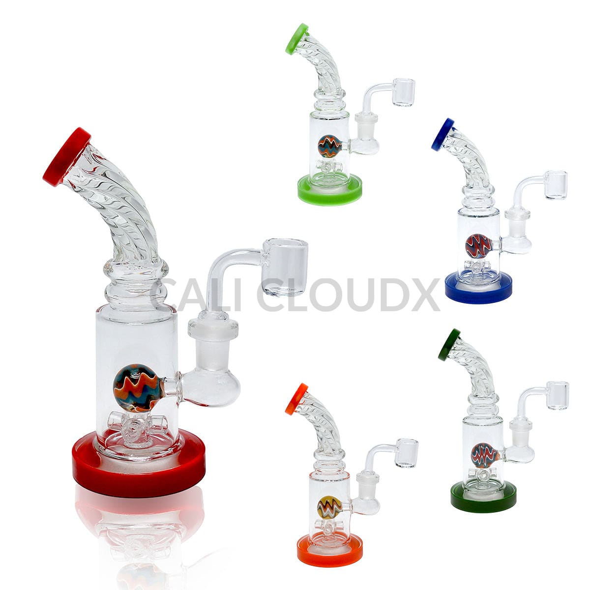 6’’ Mini Water Pipe | Rig Assorted Colors