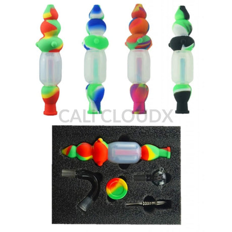 Silicone Dual Nectar Collector Display Kit