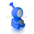 6 Silicone Spaceman Water Pipe Blue