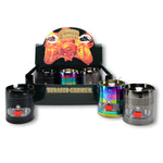 60Mm Crown Top Colorful Grinder W Drawer (6Pcs / $8 Ea.)