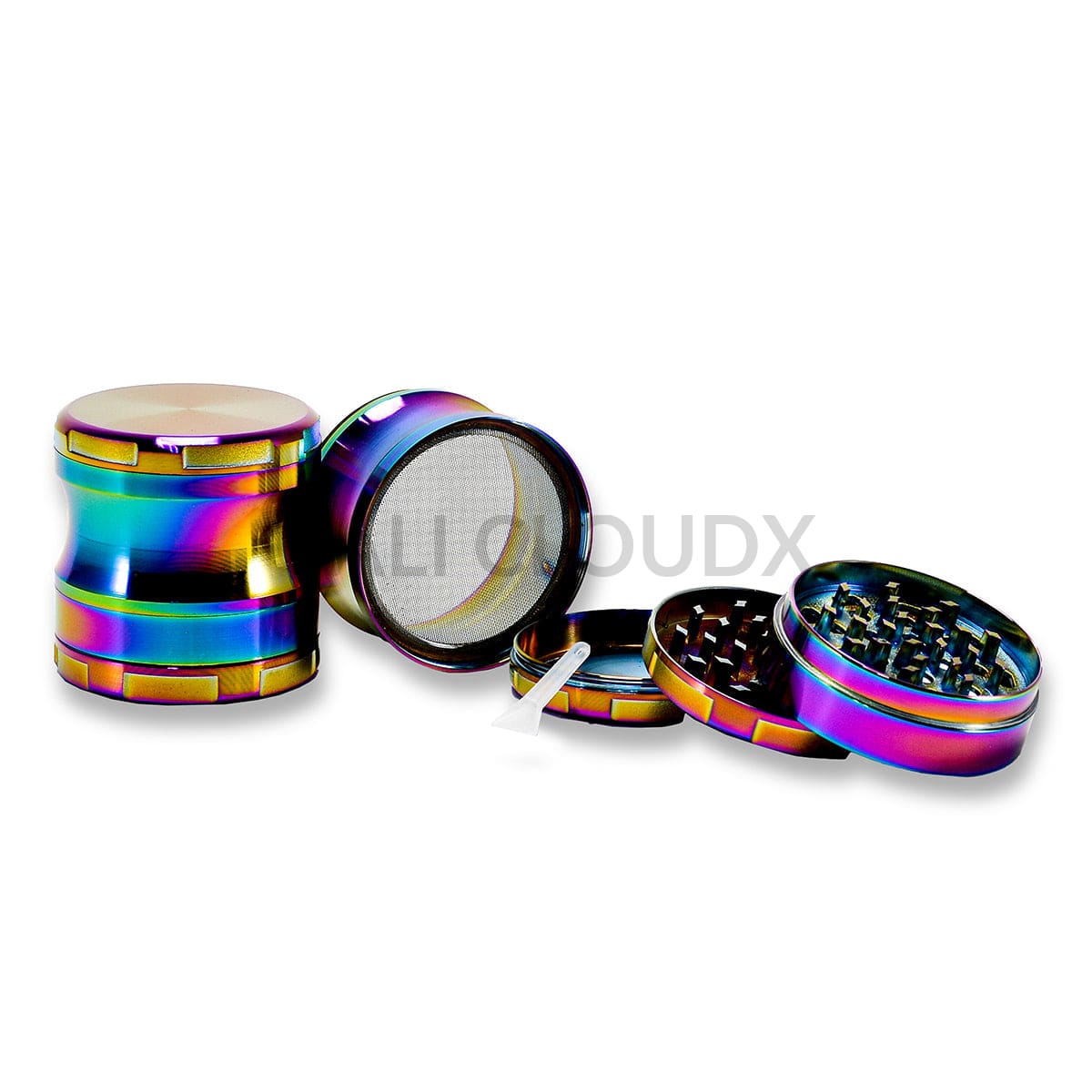 60Mm Rainbow Shine Aluminum Grinder