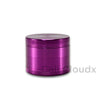 60Mm Round Aluminum Grinder Purple