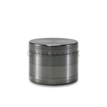 60Mm Round Aluminum Grinder Silver