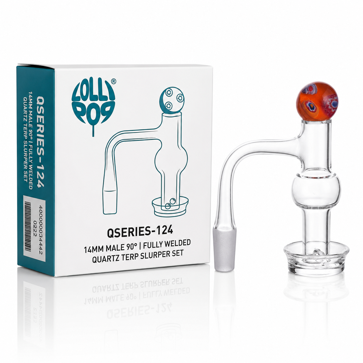 Quartz Terp Slurper Set | Fully Welded- Qseries 24