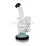 7’’ Beaker Mini Glass Waterpipe | Rigs Dark Green
